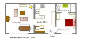 Plan gîte
